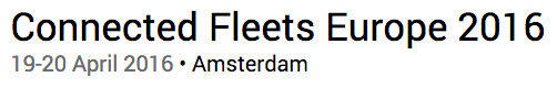 Connected Fleets Europe logo