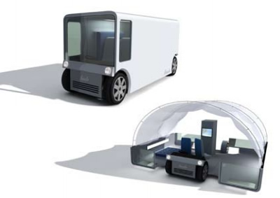 mobile treatment space concept